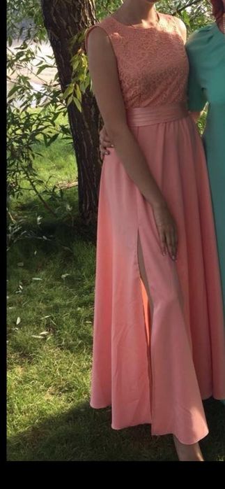 Платье длинное