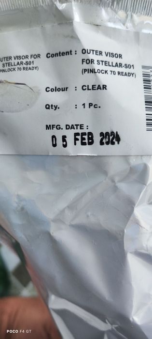 Визьор за каска SMK