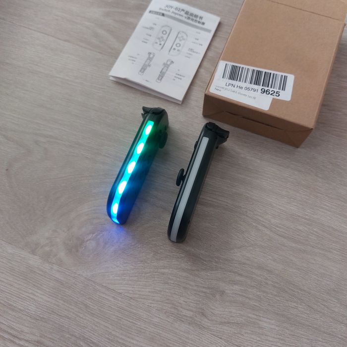 НОВИ Светещи Безжични Контролери JOY-02 за Nintendo Switch / OLED | RGB LED