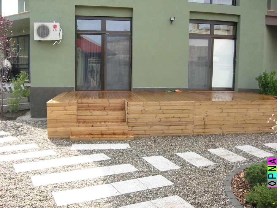 Lucrari Lemn Tiny House- terase- deckuri-pergole
