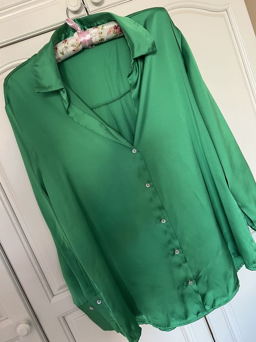 Сатенена риза zara