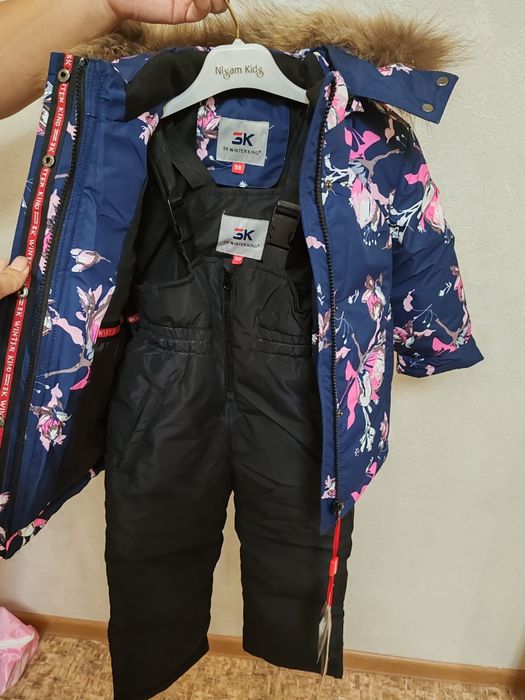 Зимний комбенизон на девочку