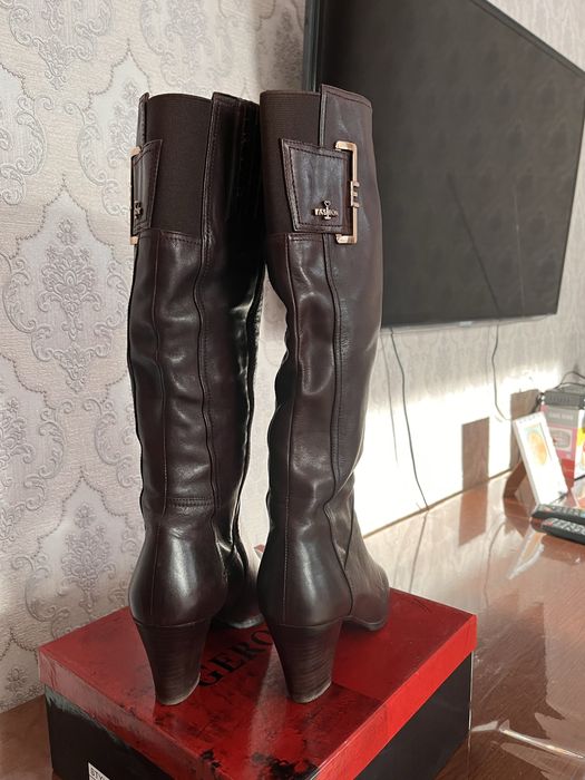 Продам сапоги осень-весна б/у