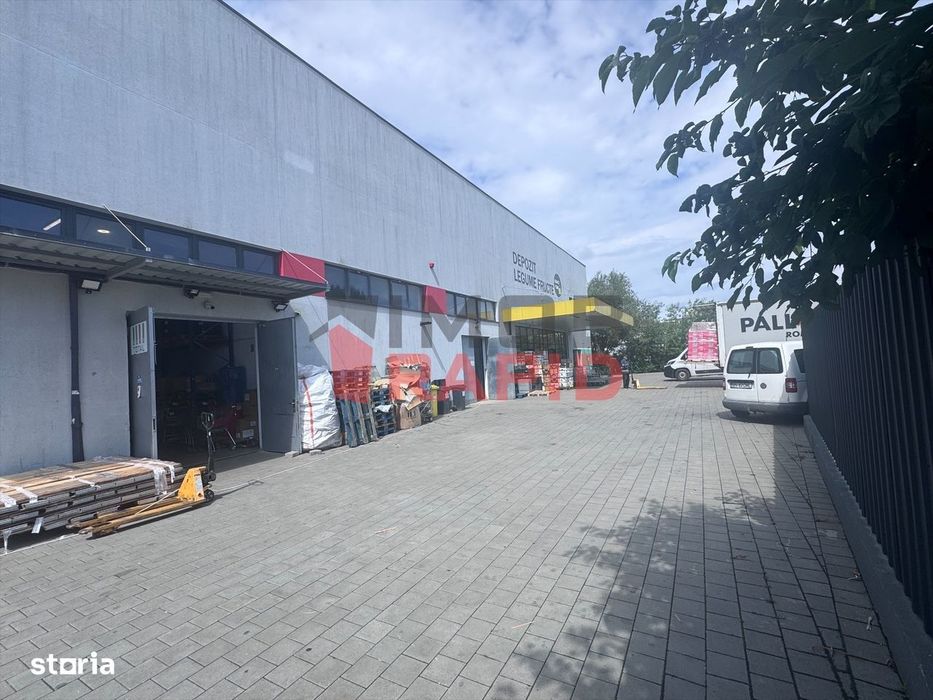 De închiriat 600 mp hala+birouri mun Bistrița str. Subcetate