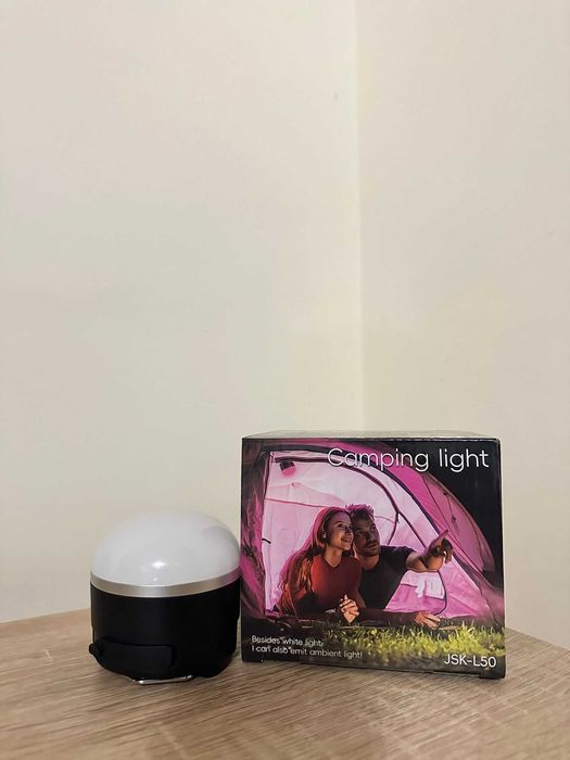 Lampă de camping LED reîncărcabilă