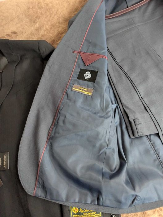 3бр. официални костюми Emporio collezione made in Italy, нови