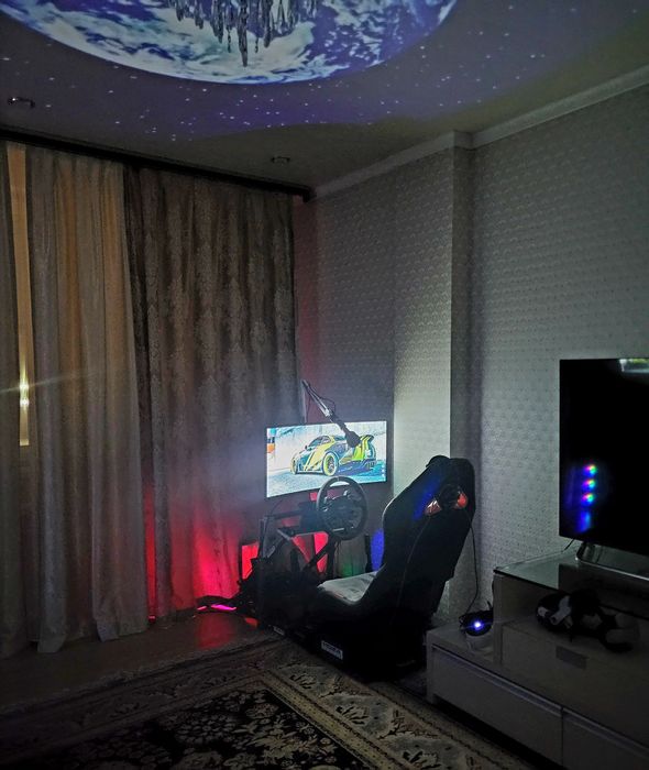 Игровой руль. Кокпит