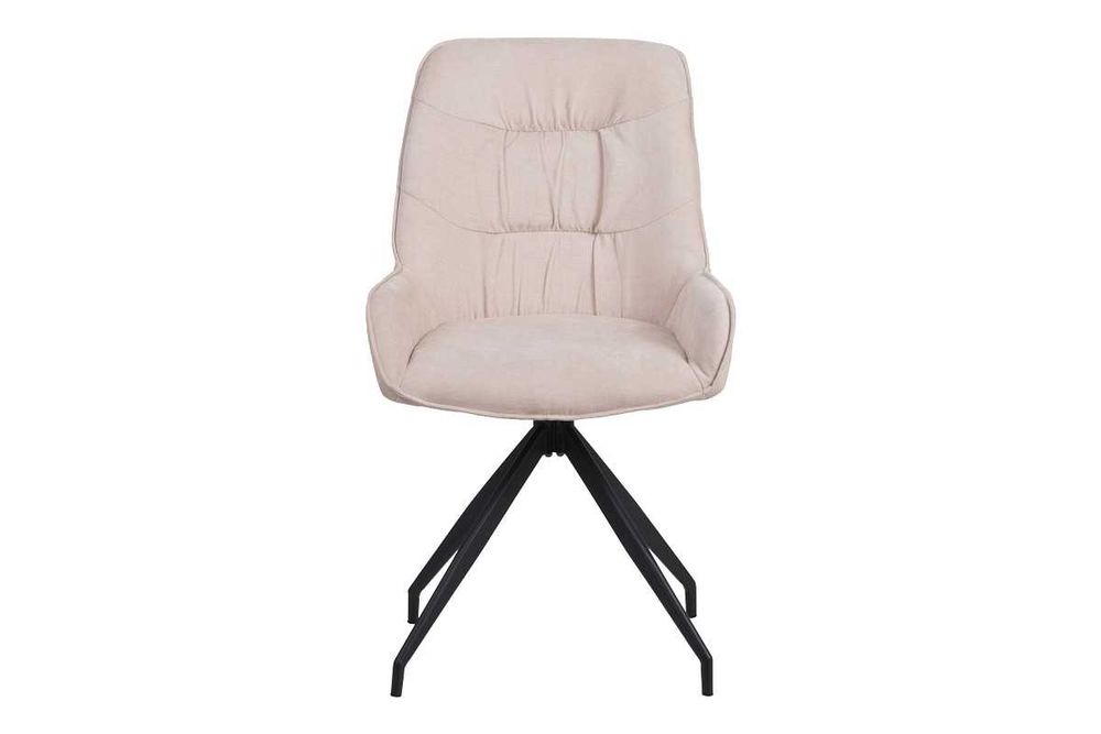 Стол Puzzle-home Kadeira, Метална основа, Текстил, 57.5х51х89см.