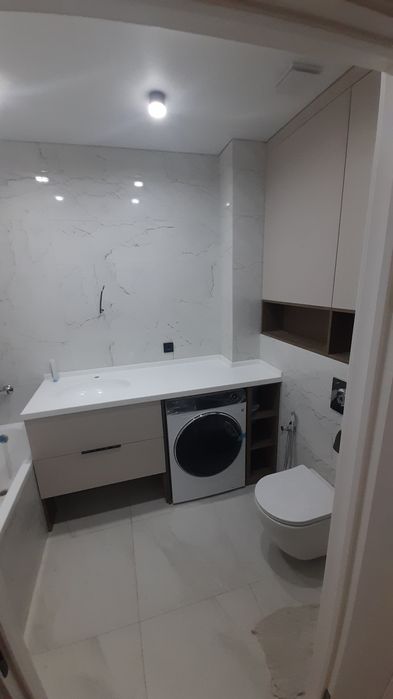 Укладка плитки и керомагранит