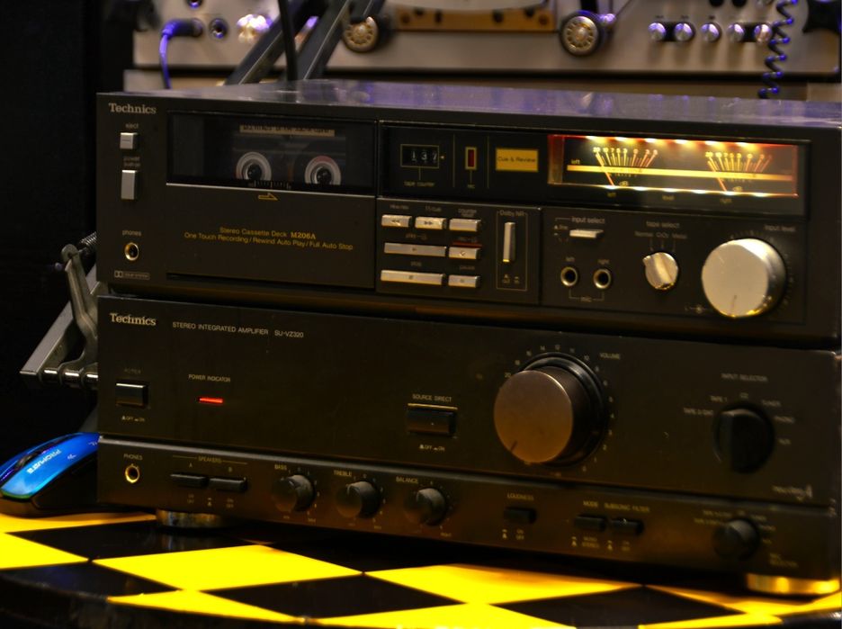 Technics deck/Amplificator