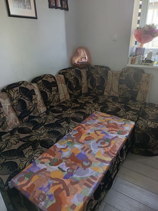 Кухненски ъгъл  с функция сън и ракла