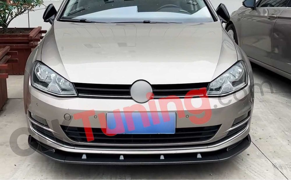 Lip prelungire tuning pentru bara fata dedicat pe Volkswagen Golf 7