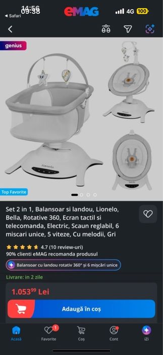 Balansoar bebelusi