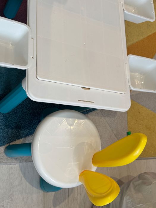 Детска маса с конструктор