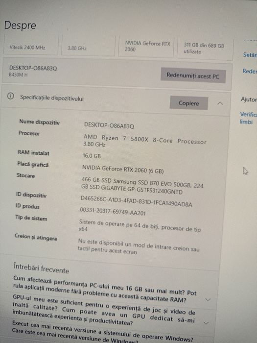 Pc gaming in stare buna