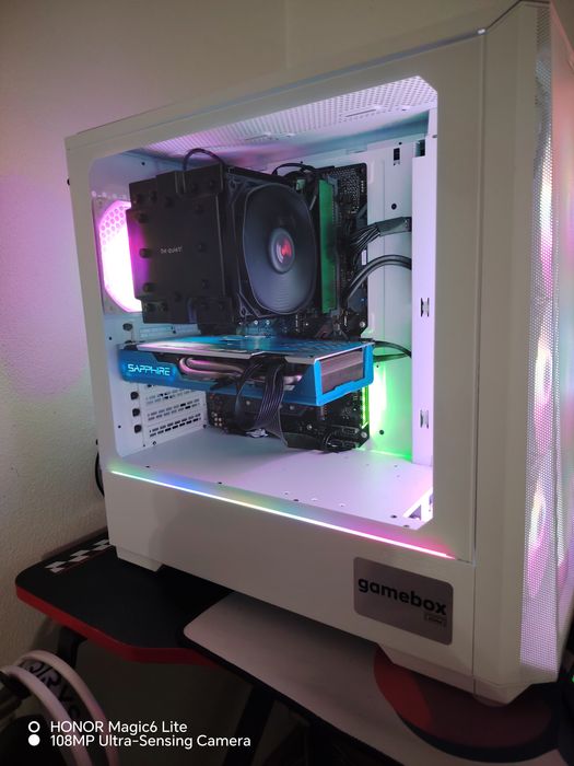 Pc gaming white i5 10600k