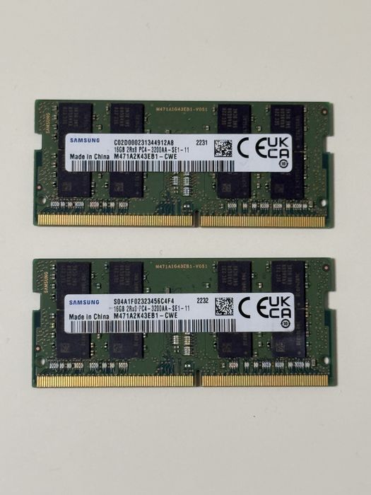 Memorie RAM Samsung 32Gb (2x16) DDR4 3200Mhz Dual Channel Kit