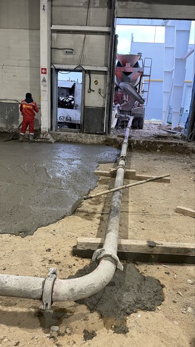 Стационарный бетононасос