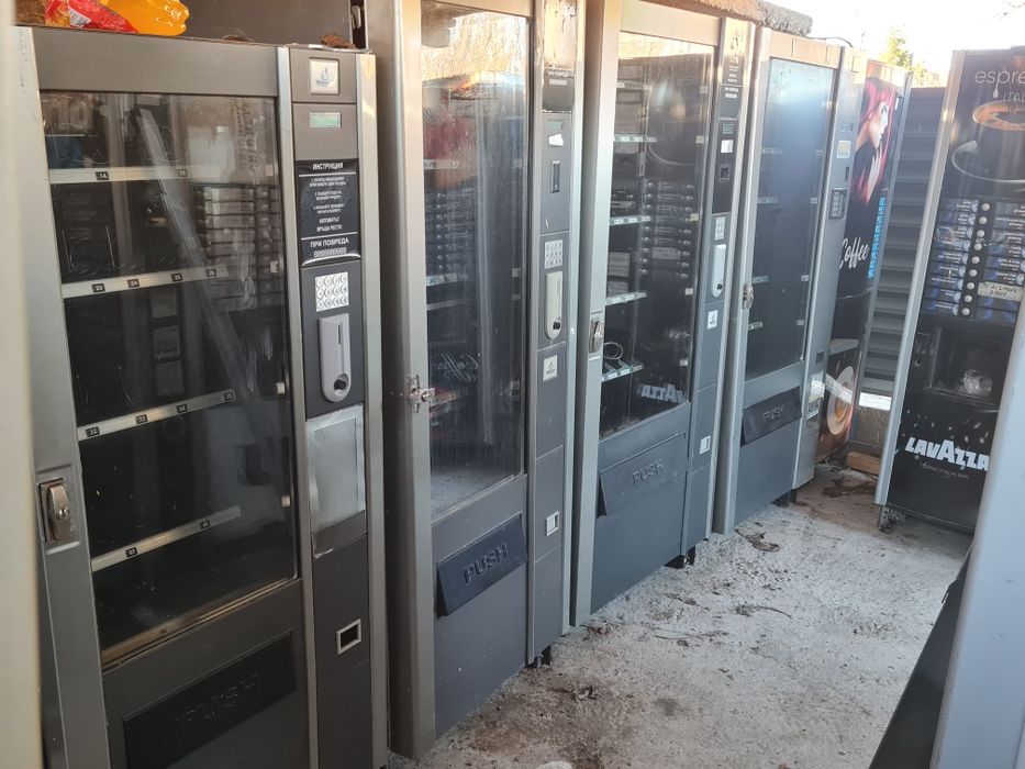 Продажба на вендинг автомати  внос от италия