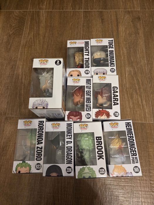 Funko  anime,marvel , series and chase pops