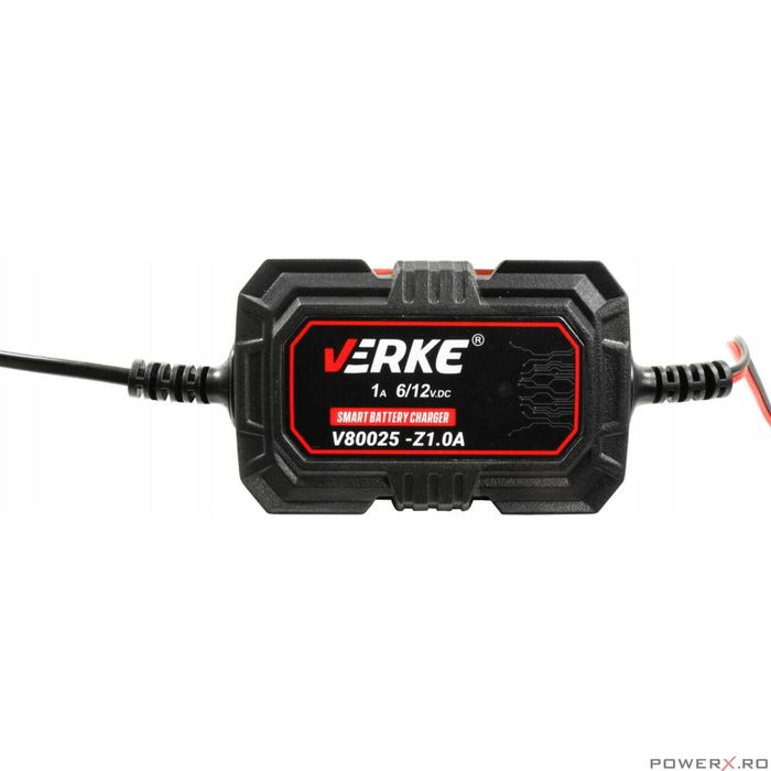 Redresor cu microprocesor, 6/12V Z1.0A, Verke