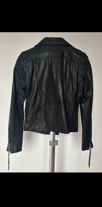 Geacă piele naturală MDK Copenhagen City Biker nouă cu etichetă marimea 38