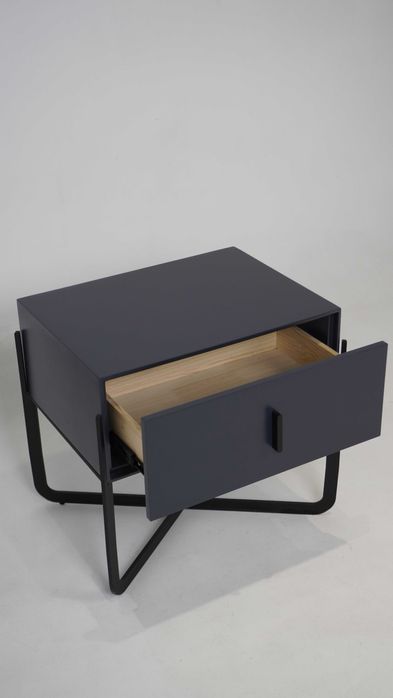 Темно-синяя тумба