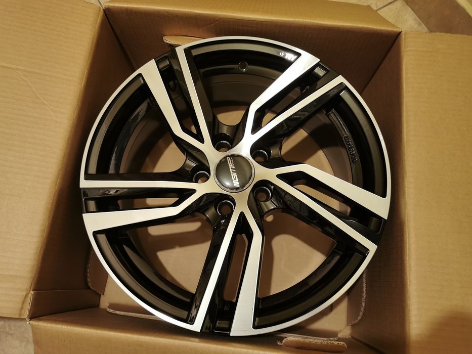 Vand jante de aliaj 5x114,3 pe 17 marca Gmp model Arcan black-polis