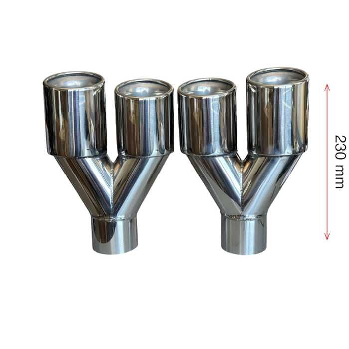 Накрайник ауспух 2бр к-т L+R-3022