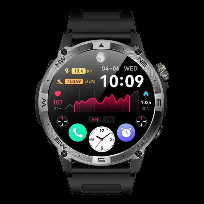 SMART WATCH XMART HK08 BLACK с гаранция