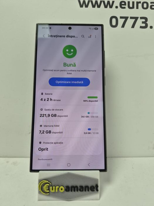Telefon mobil Samsung Galaxy S24 Ultra, Dual SIM, 12GB RAM, -B-