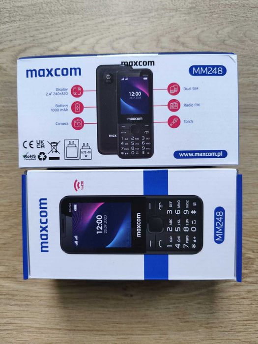 Telefoane Maxcom MM248 noi, sigilate si cu garantie