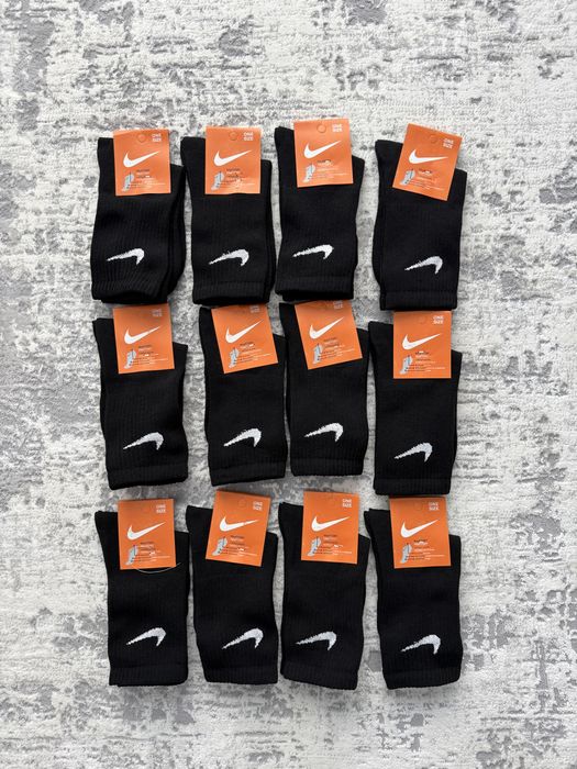 Set 12 perechi sosete / ciorapi | alb/negru - 100% bumbac