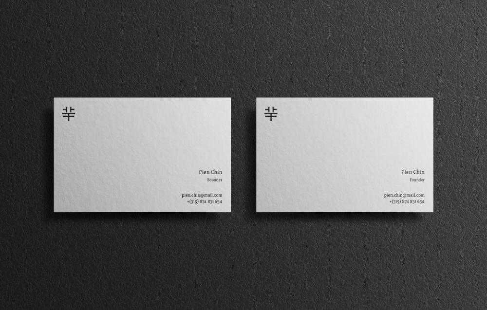Premium vizitka ishonchli professional