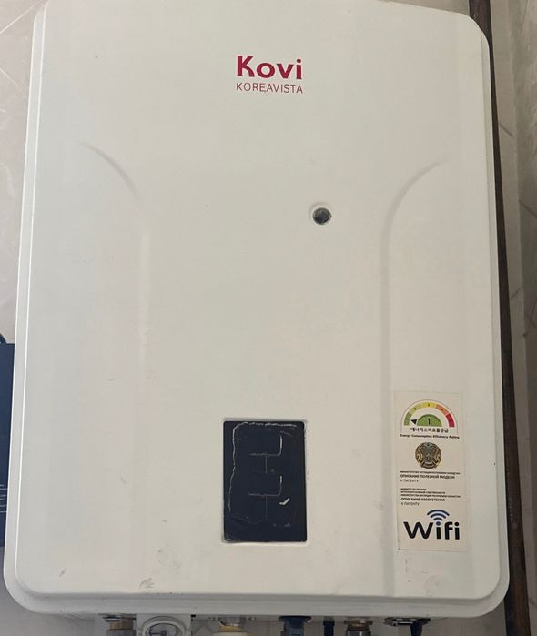 Газовый котел+ отопление б/у год в использовании