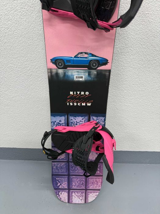 placa snowboard nitro cheap thrills wide L159cm