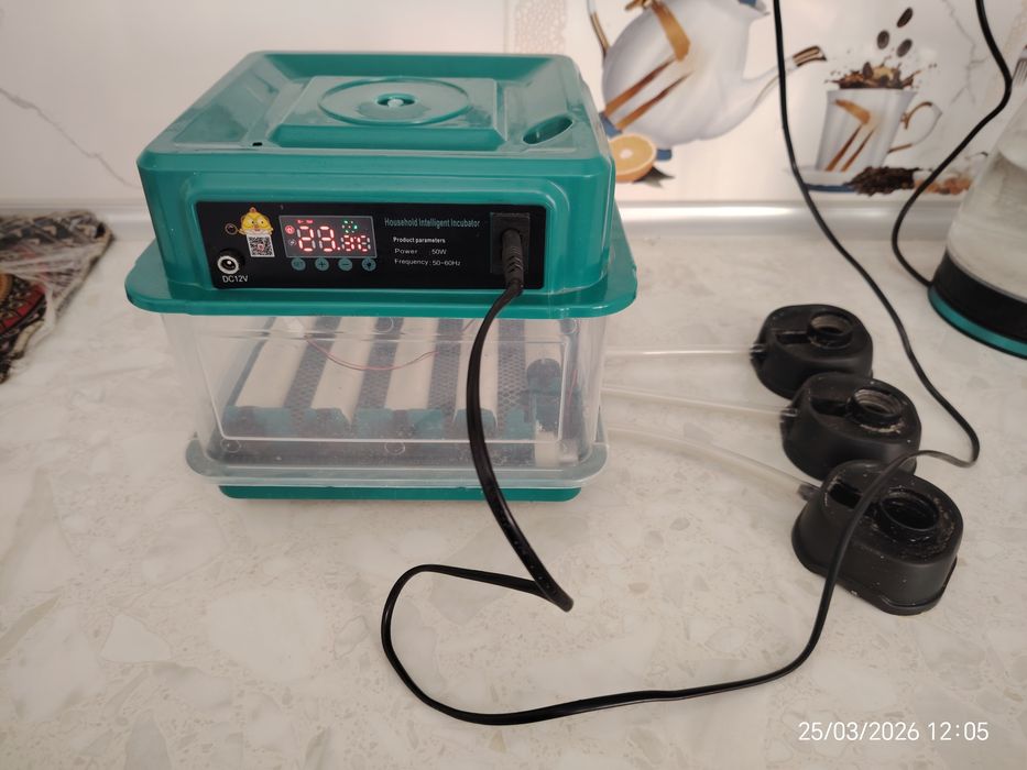Инкубатор для 12 яйиц.