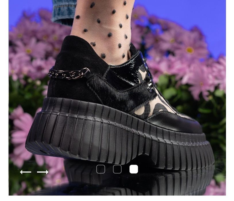 Обувки от естествена кожа Gabina