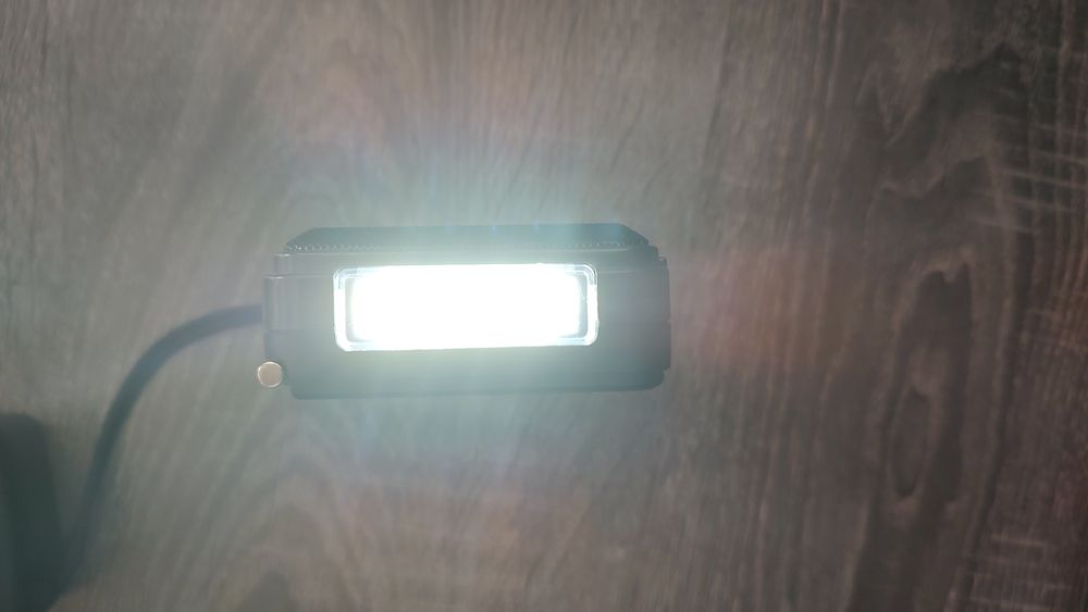 Мини радио с LED лампа