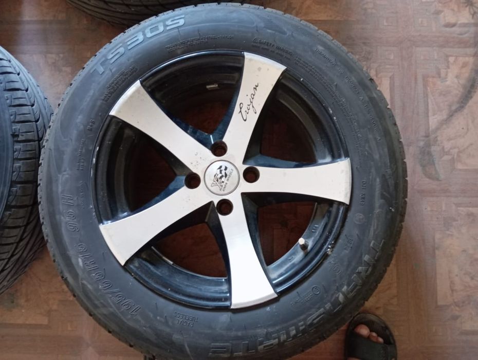 Диски титанки резины