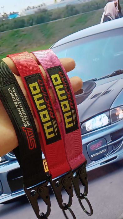 Ключодържател автомото Honda REPSOL Motul RECARO STI HKS Sparco връзки