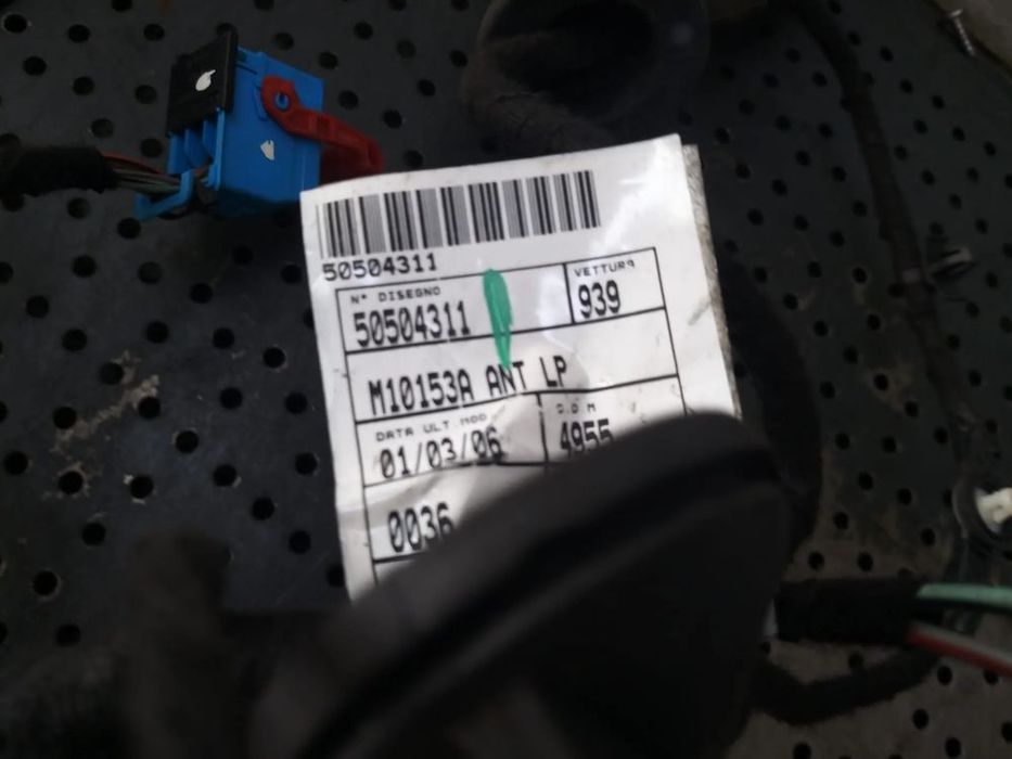 Instalatie electrica usa dreapta fata alfa romeo 159 939 50504311
