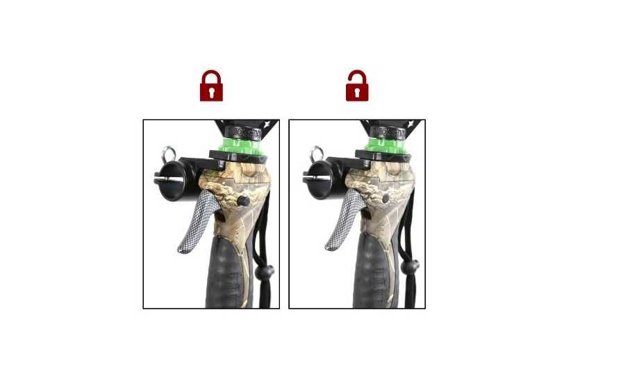 Trepied pentru vânătoare, din aluminiu, cu sistemă de eliberare rapidă