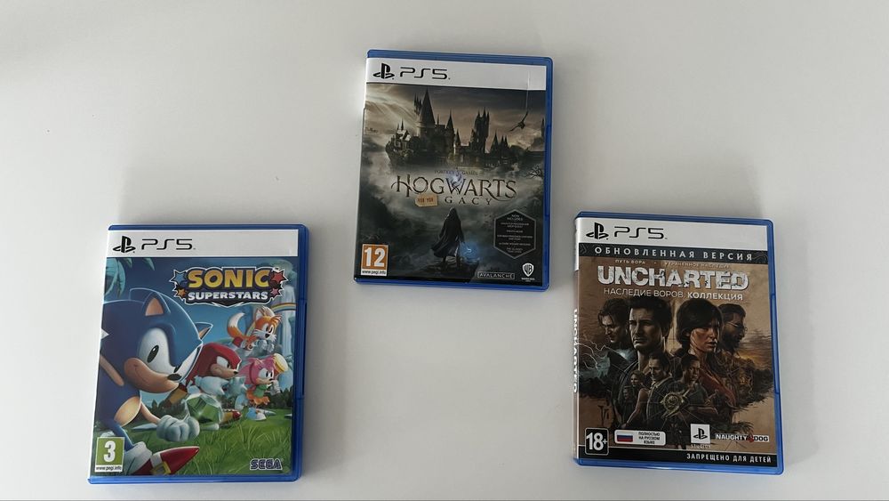 Игры на PS5: Hogwarts Legacy, Uncharted, Sonic