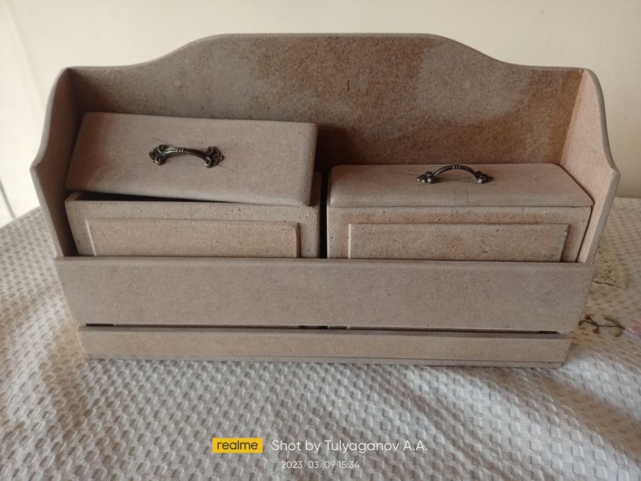 Декупаж заготовки мдф