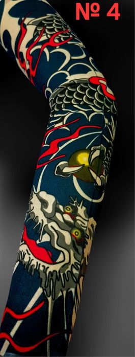 Имитация на истински татус тип наколенка/налакътник-универсален размер