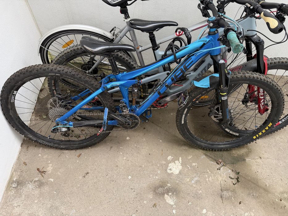 Bicicleta all-mountain Cube Stereo 140 marime S 27.5
