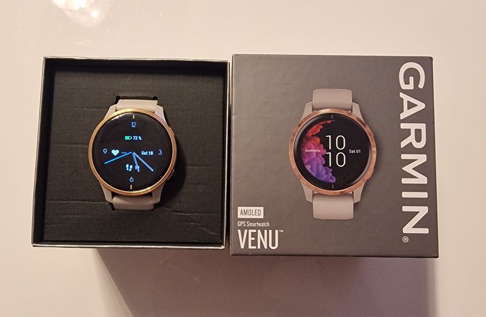 Garmin Venu, Light Sand/Rose Gold