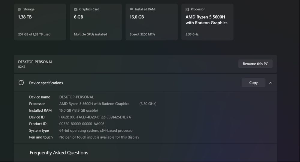 Lenovo Ideapad 3 Gaming