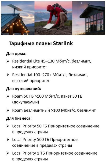 Starlink Комплект / Standard Kit V4